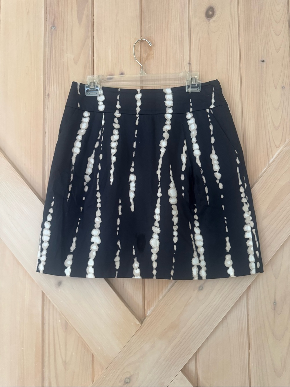 Ann Taylor Skirt Tie-Dye Print A-Line Petite 4P